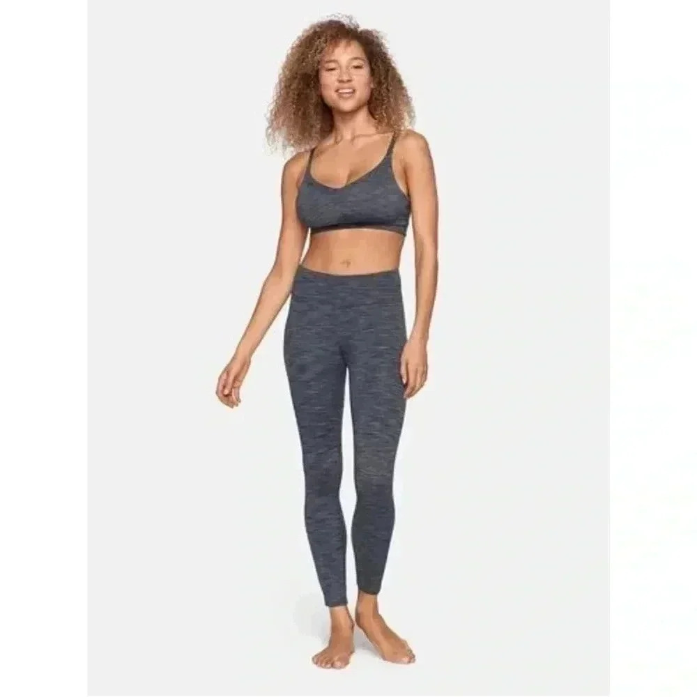 Outdoor Voices FreeForm 7/8 Hi-Rise Workout Leggings Heathered Gray XS